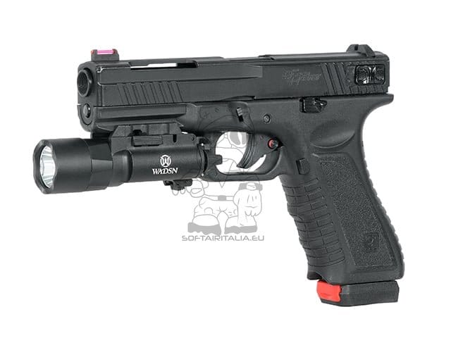 Torcia per pistola X300 Ultra nera di WADSN