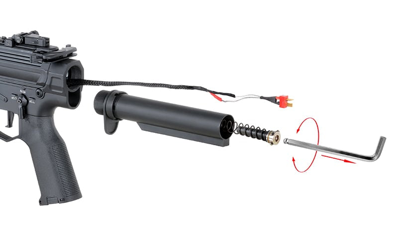 Fucile elettrico M4 Phantom Extremis MK5 SDU2.0 nero di APS