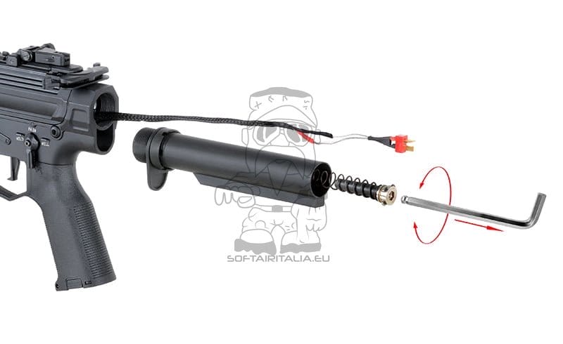 Fucile elettrico M4 Phantom Extremis MK5 SDU2.0 nero di APS