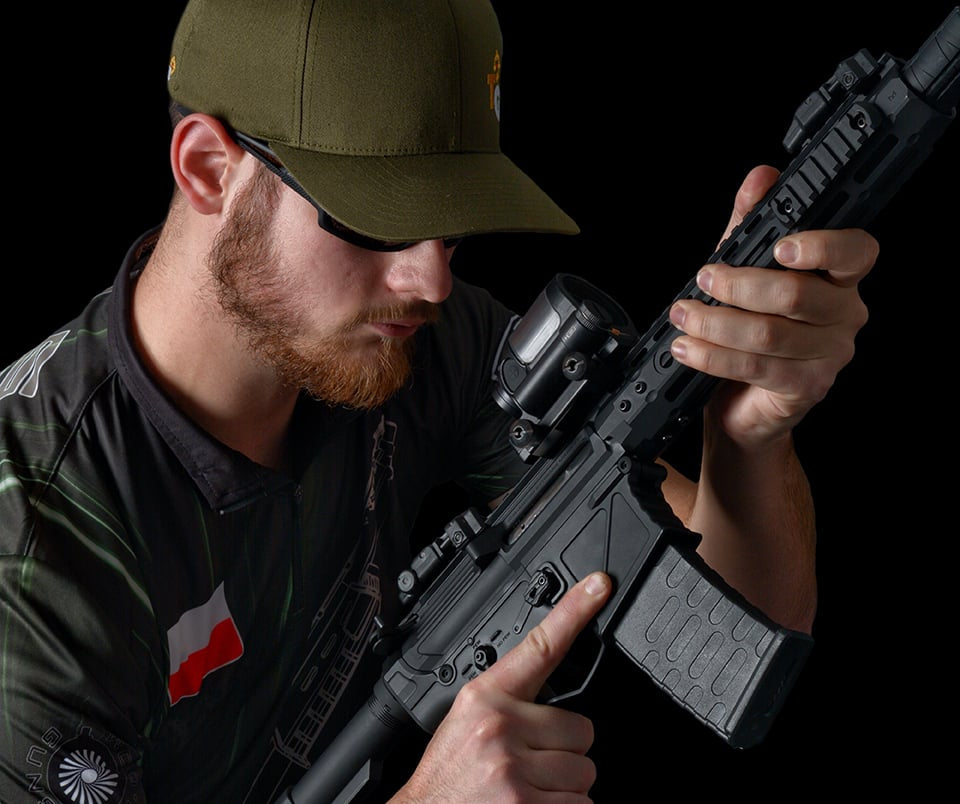 Fucile elettrico M4 Phantom Extremis MK5 SDU2.0 nero di APS