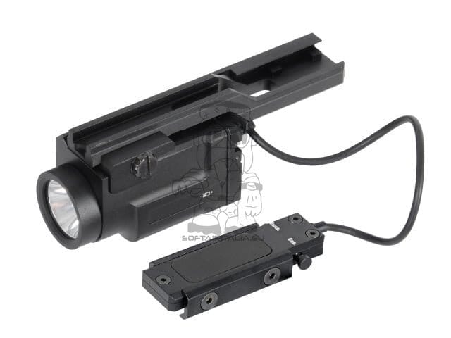 Torcia tattica russa K-2P nera di WADSN