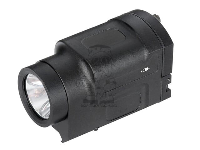 Torcia tattica russa K-2P nera di WADSN