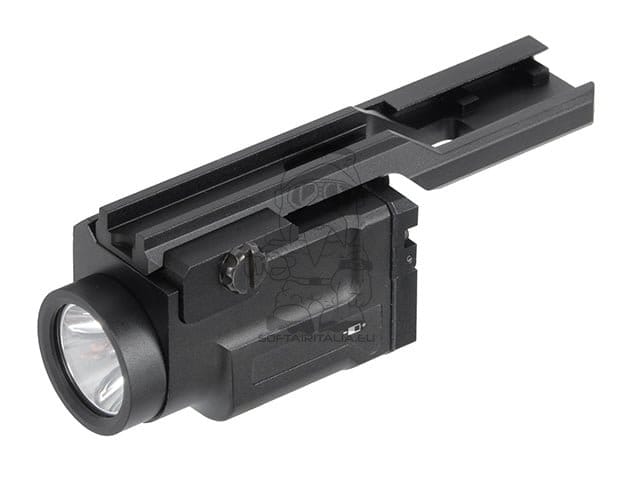 Torcia tattica russa K-2P nera di WADSN