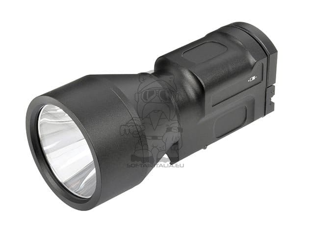Torcia tattica LED russa K-2U nera di WADSN