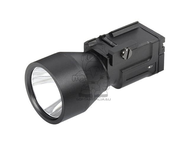 Torcia tattica LED russa K-2U nera di WADSN