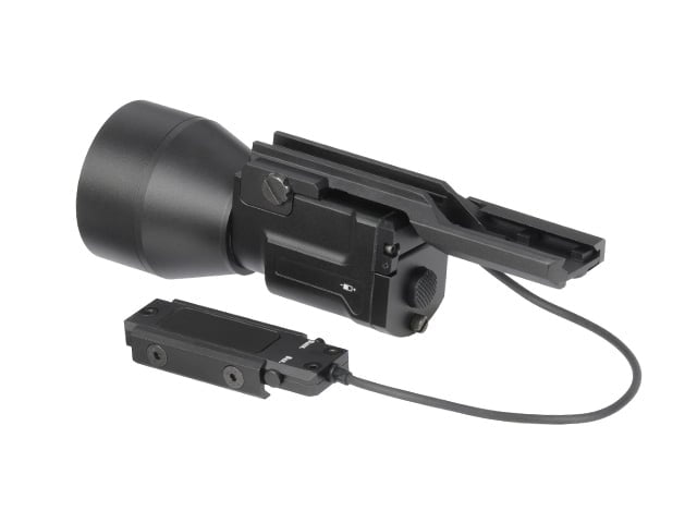 Torcia tattica LED russa K-2U nera di WADSN