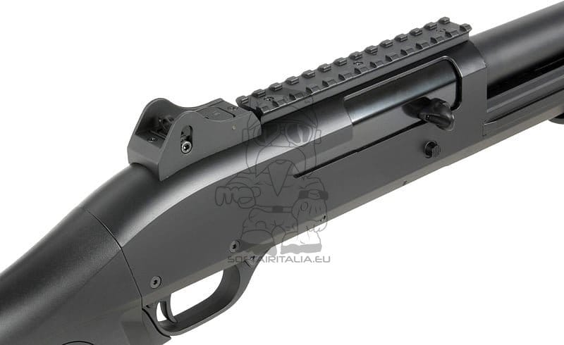 Fucile a molla CM.370M Full Metal nero di CYMA