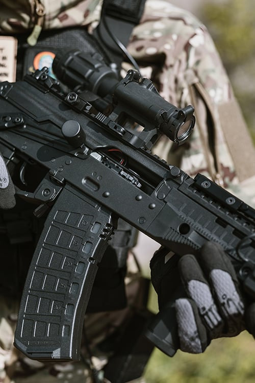 Mirino red dot stile VZ-1 russo per softair di JJ AIRSOFT