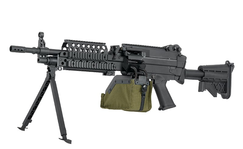 Caricatore a tamburo elettrico 2000 colpi per M249 di S&T