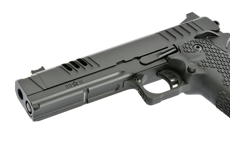 Pistola Staccato 2011 XC licenziata EMG nera di 6MMPROSHOP