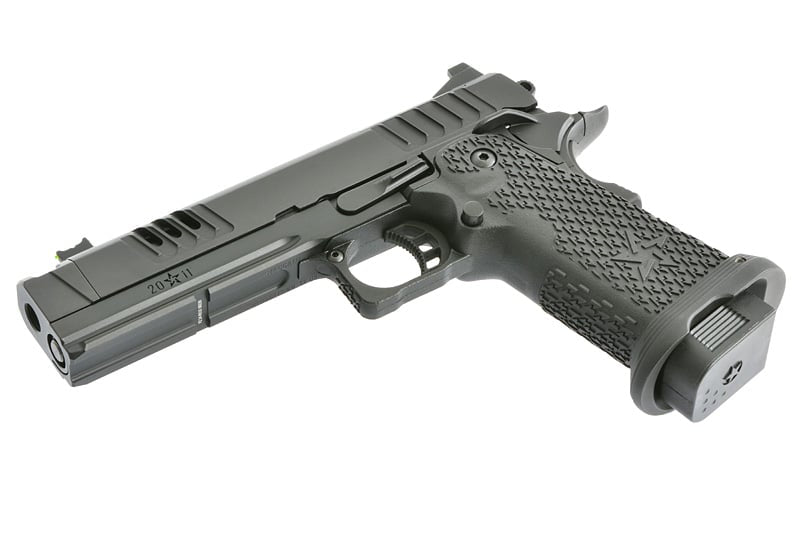Pistola Staccato 2011 XC licenziata EMG nera di 6MMPROSHOP