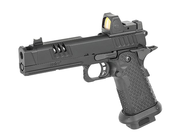 Pistola Staccato 2011 XC licenziata EMG nera di 6MMPROSHOP