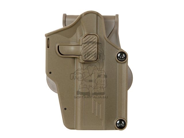 Fondina Per-Fit universale per oltre 80 modelli di pistola Tan di AMOMAX