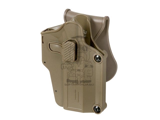 Fondina Per-Fit universale per oltre 80 modelli di pistola Tan di AMOMAX
