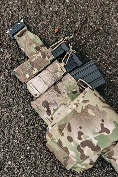 Tasca porta caricatore compatta tagliata al laser per AR15/AK Multicamo di 8FIELDS
