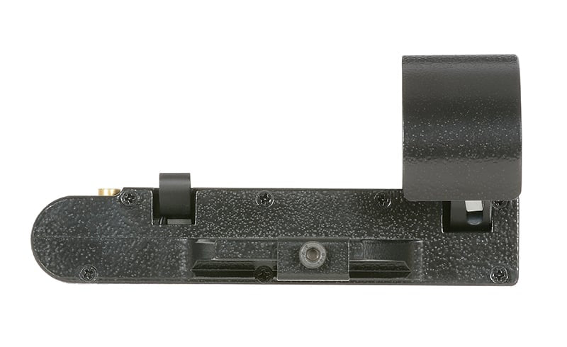 Replica mirino red dot tipo OKP-7 con attacco per slitta superiore di JJ AIRSOFT