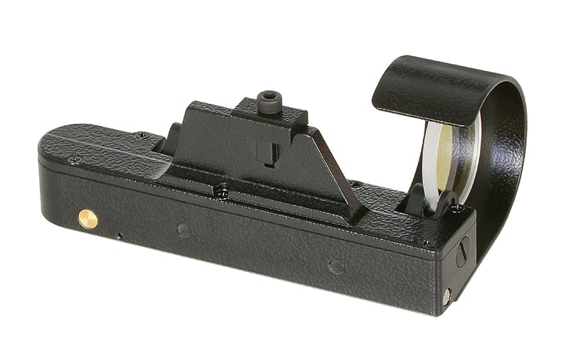 Replica mirino red dot tipo OKP-7 con attacco per slitta superiore di JJ AIRSOFT