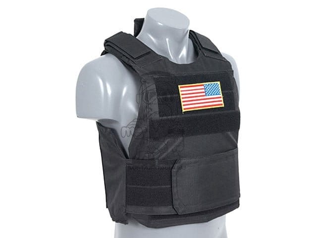 Gilet tattico Delta nero di 8FIELDS