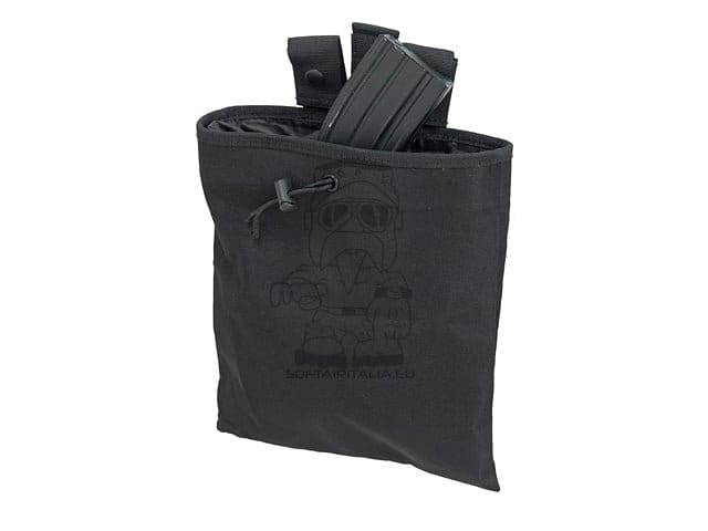 Tasca Roll-Up Dump nera di 8FIELDS