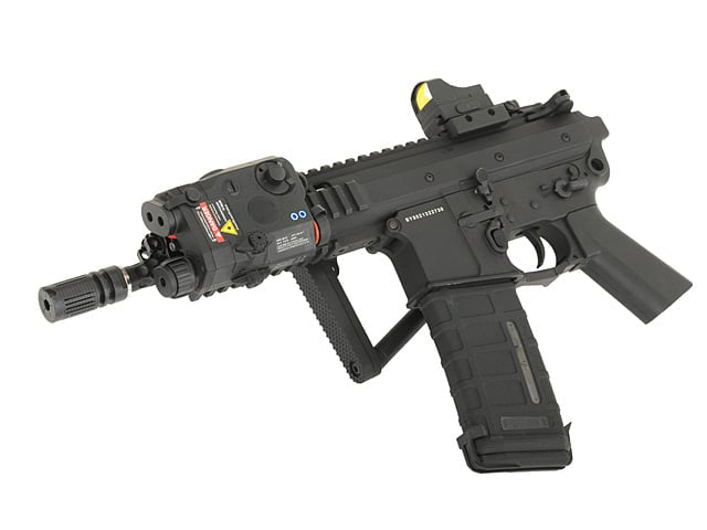 Contenitore batteria finto PEQ15 LA-5 nero di BIG DRAGON