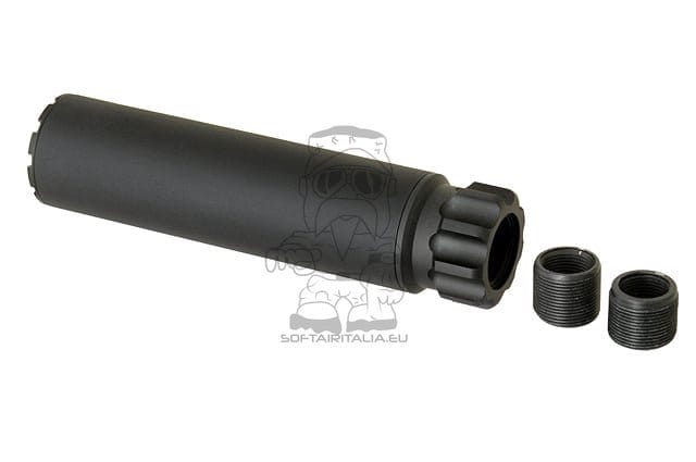 Silenziatore dummy Spook 148mm nero di FMA