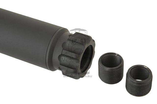Silenziatore dummy Spook 148mm nero di FMA