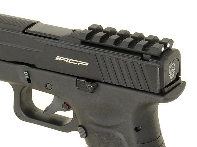 Adattatore rail per mirino posteriore Dragonfly/Mantis/Scorpion/ACP/G. Series di APS