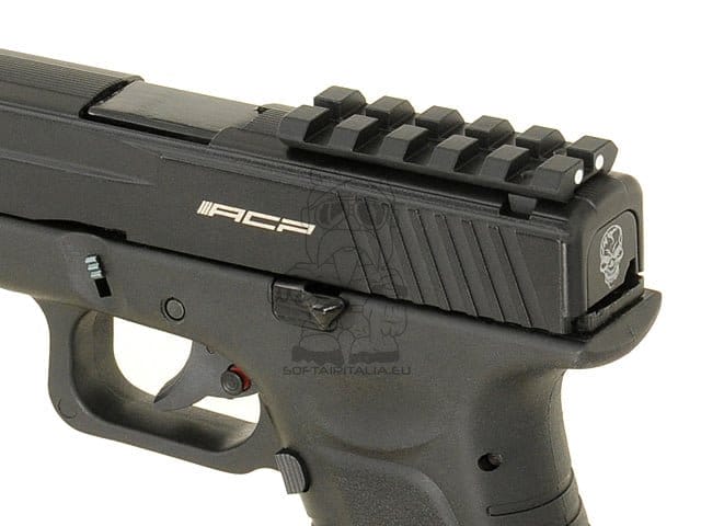 Adattatore rail per mirino posteriore Dragonfly/Mantis/Scorpion/ACP/G. Series di APS