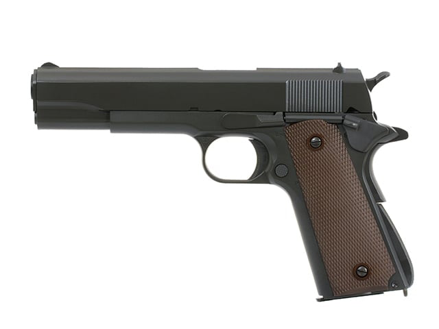 Pistola softair M1911 U.S. ARMY grigio scuro di ARMY ARMAMENT