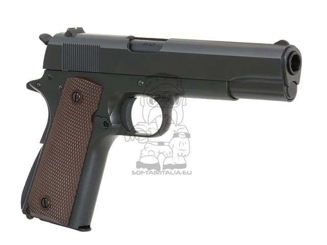Pistola softair M1911 U.S. ARMY grigio scuro di ARMY ARMAMENT