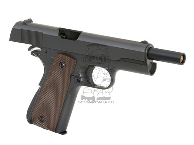 Pistola softair M1911 U.S. ARMY grigio scuro di ARMY ARMAMENT