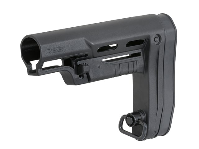 Calcio sottile RS2 per serie AR-15/M4 nero di APS