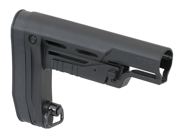 Calcio sottile RS2 per serie AR-15/M4 nero di APS