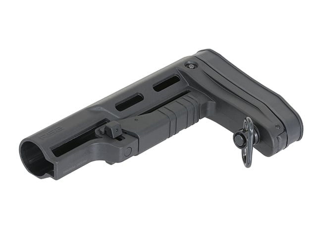 Calcio sottile RS2 per serie AR-15/M4 nero di APS