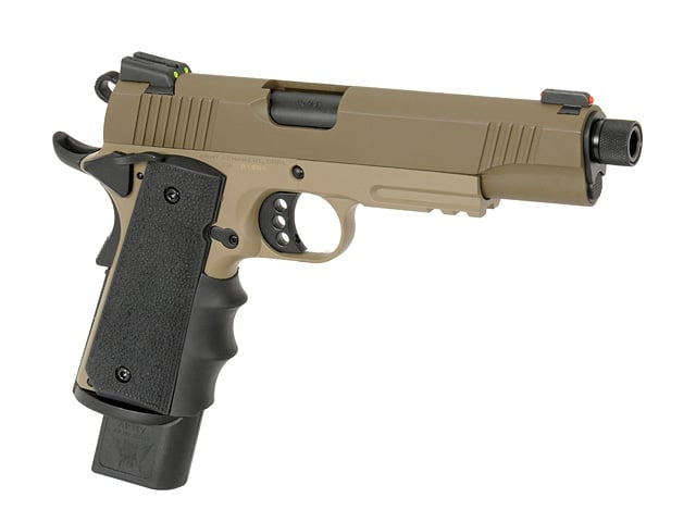 Pistola a gas 1911 R32 Sandstorm grigio scuro di ARMY ARMAMENT
