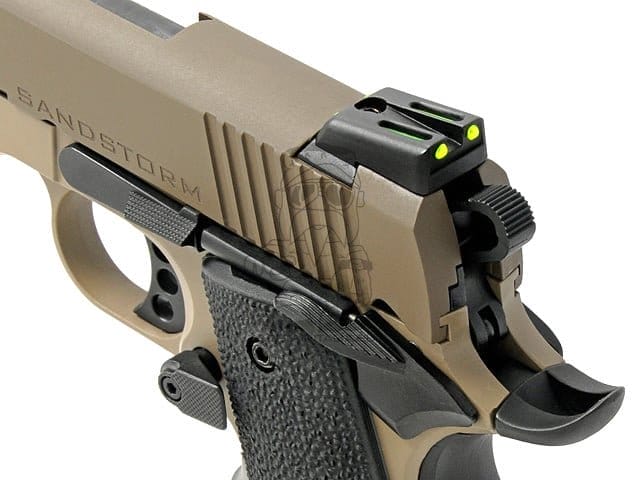 Pistola a gas 1911 R32 Sandstorm grigio scuro di ARMY ARMAMENT