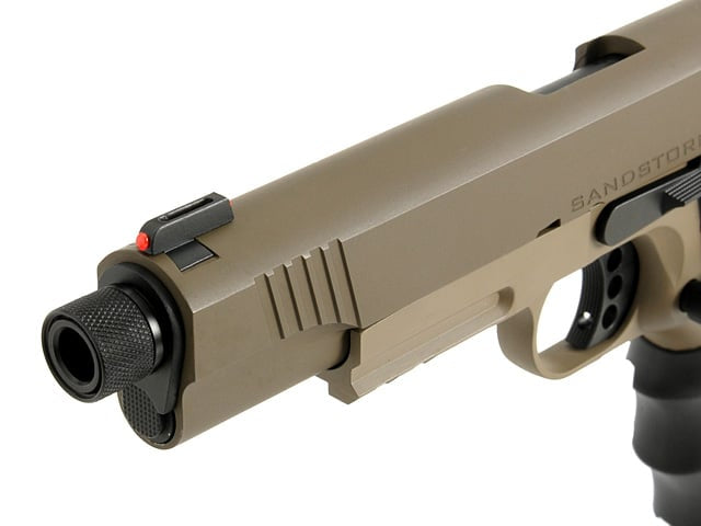 Pistola a gas 1911 R32 Sandstorm grigio scuro di ARMY ARMAMENT