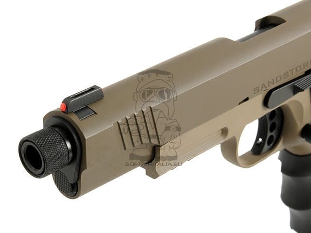 Pistola a gas 1911 R32 Sandstorm grigio scuro di ARMY ARMAMENT