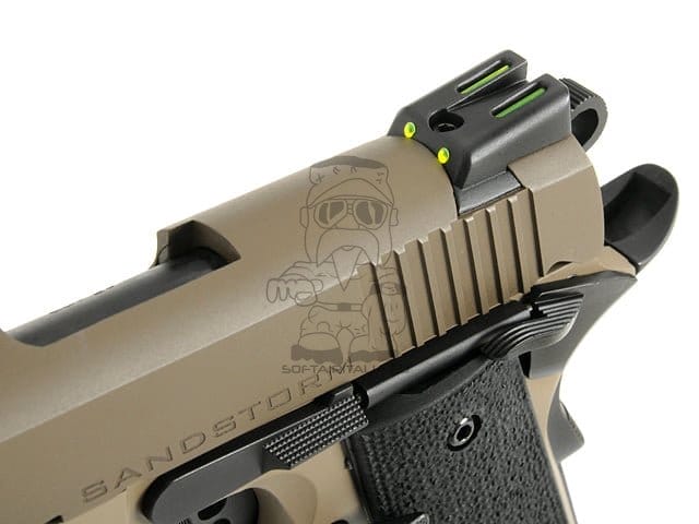 Pistola a gas 1911 R32 Sandstorm grigio scuro di ARMY ARMAMENT