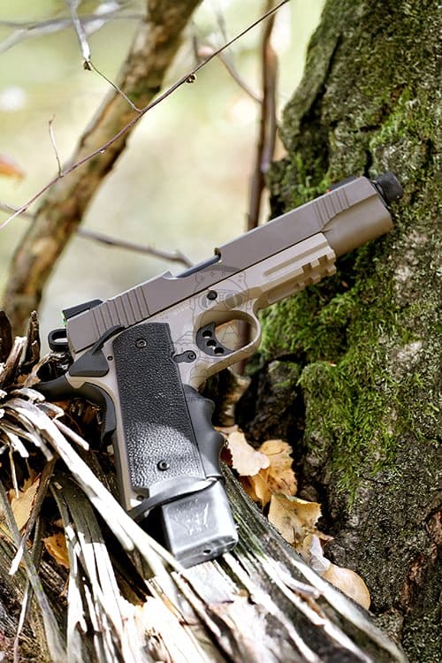 Pistola a gas 1911 R32 Sandstorm grigio scuro di ARMY ARMAMENT