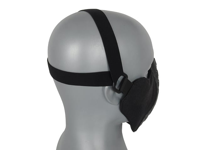 Maschera a mezza faccia nera di FMA