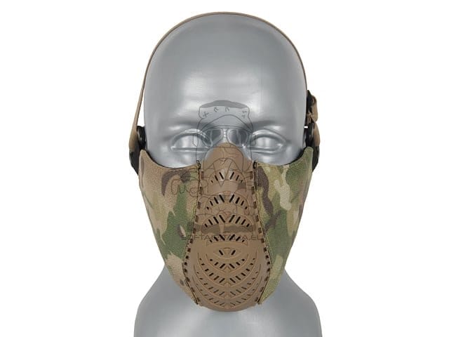 Maschera a mezza faccia Multicamo di FMA