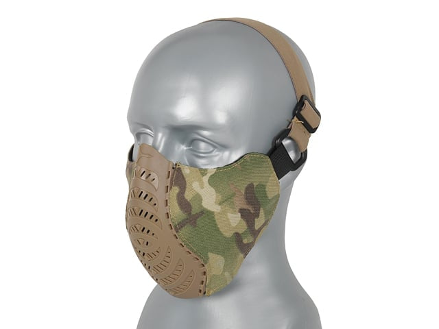 Maschera a mezza faccia Multicamo di FMA