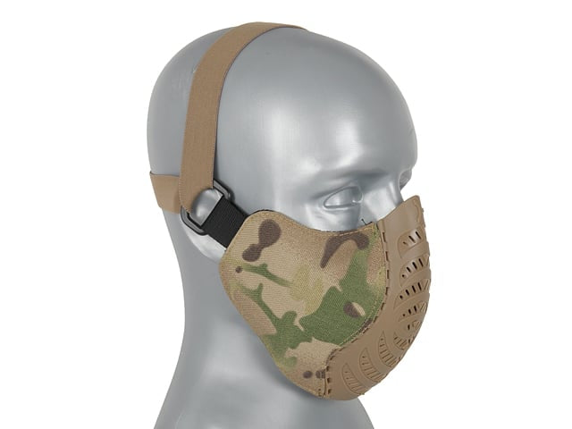 Maschera a mezza faccia Multicamo di FMA
