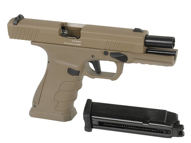 Pistola XTP Xtreme Training Desert di APS