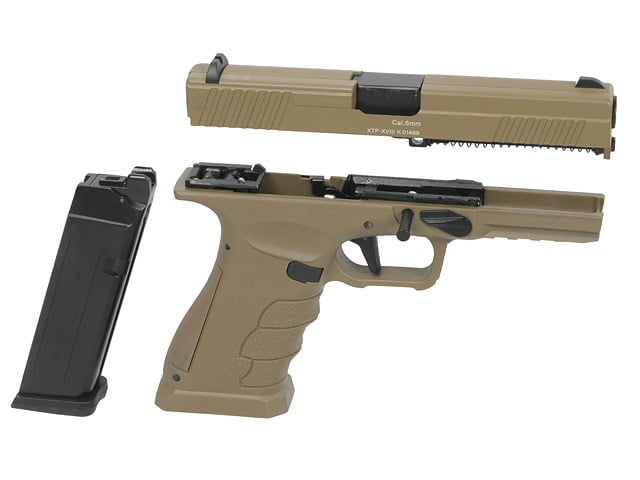 Pistola XTP Xtreme Training Desert di APS
