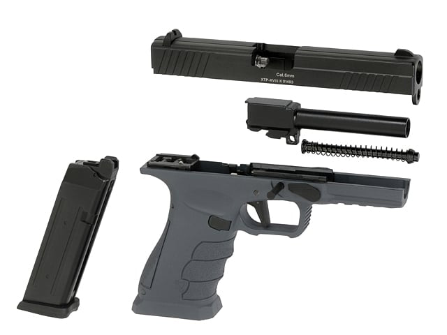 Pistola da addestramento XTP Xtreme grigia di APS