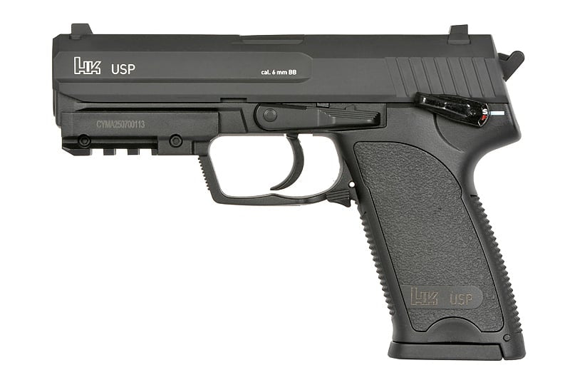 Pistola elettrica AEP USP 9mm Mosfet licenza UMAREX di CYMA