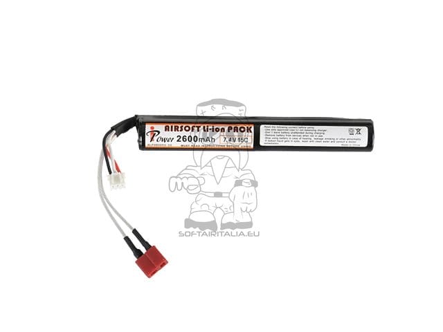 Batteria Li-ion 2600mAh 7,4V 15C T-connect di IPOWER