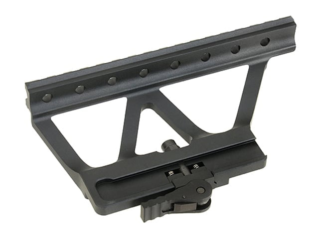 Supporto per ottica con rail per AK nero di M-ETAL